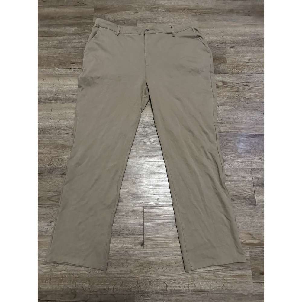 True Classic‎ Pants Mens 42x30* Chino Comfort Stretch Tan Casual